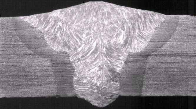 Структура шва и околошовной зоны при лазерной сварке